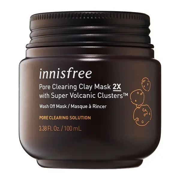 Super Volcanic Clusters Pore Clearing Clay Mask