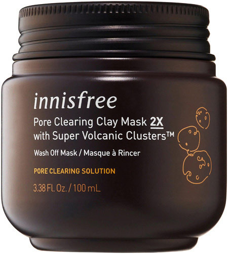 innisfree Super Volcanic Clusters Pore Clearing Clay Mask