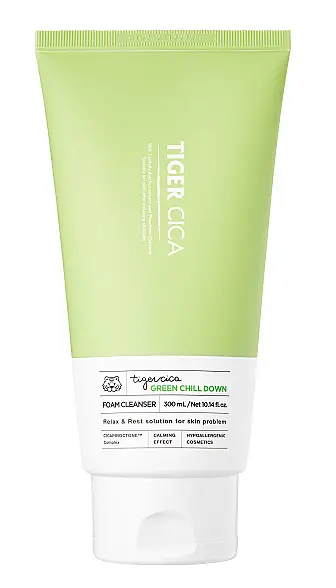 It's Skin Tiger Cica Green Chill Down Foam Cleanser