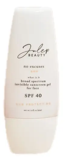 No Excuses Invisible Sunscreen Gel SPF 40