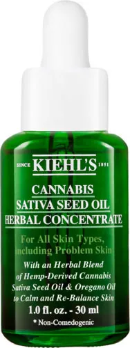 Cannabis Sativa Seed Oil Herbal Concentrate Face Oil