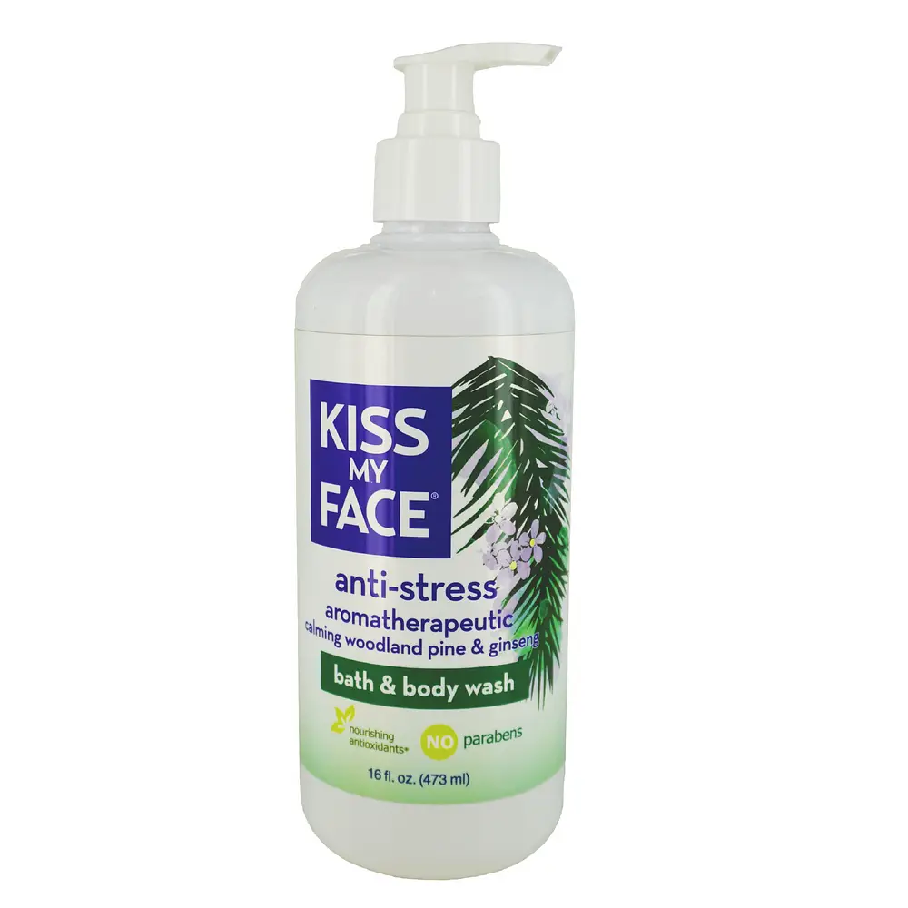 Aromatherapeutic Bath & Body Wash Anti Stress Woodland Pine Ginseng