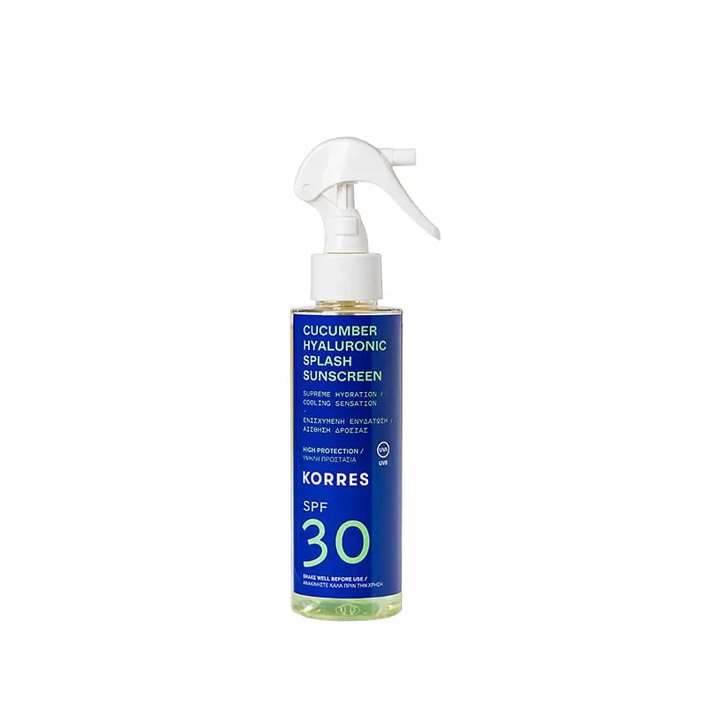 Cucumber & Hyaluronic SPF30 Splash Face & Body Sunscreen