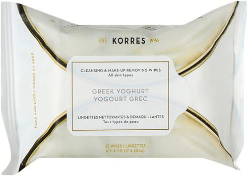 Greek Yoghurt Cleansing Make-up Removing Wipes