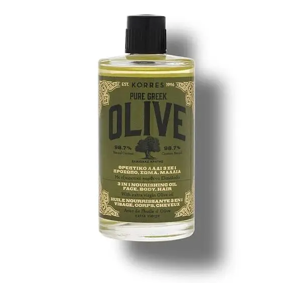 Korres Pure Greek Olive 3-In-1 Nourishing Oil