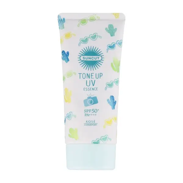 Kose Suncut Tone Up UV Essence SPF 50+ PA++++ Mint Green