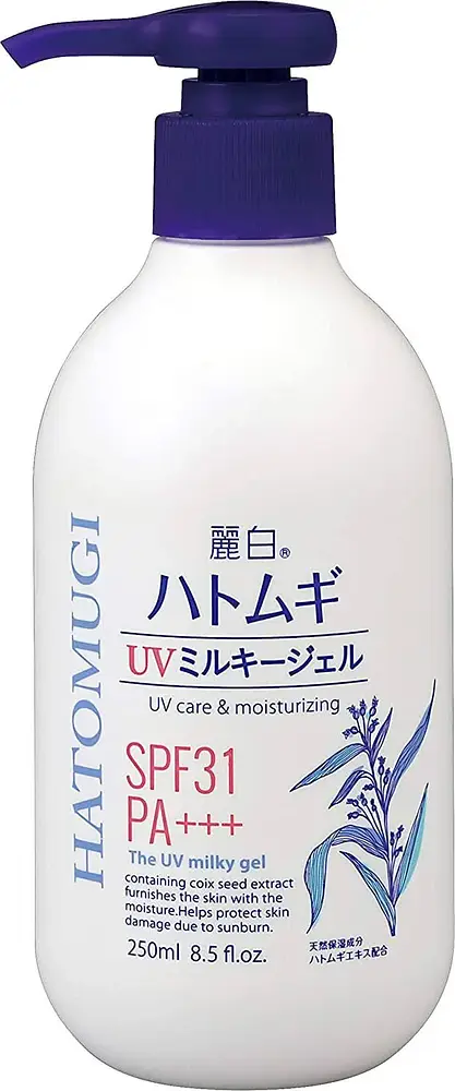 Reihaku Hatomugi UV Milky Gel SPF 31 PA+++