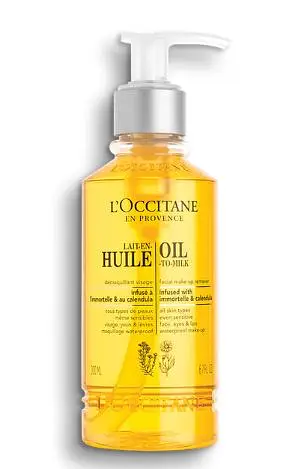 L'Occitane Lait-en-Huile Cleansing Oil to Milk