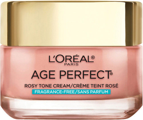 Age Perfect Rosy Tone Fragrance Free Face Moisturizer