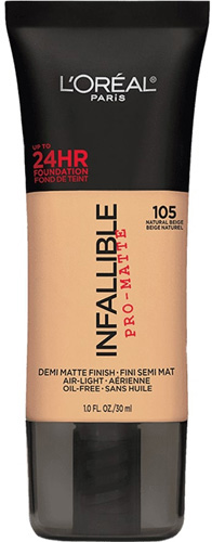 L'Oreal Infallible Pro-Matte Liquid Longwear Foundation