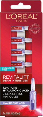 Revitalift Derm Intensives 1.9% Pure Hyaluronic Acid Replumping Ampoules