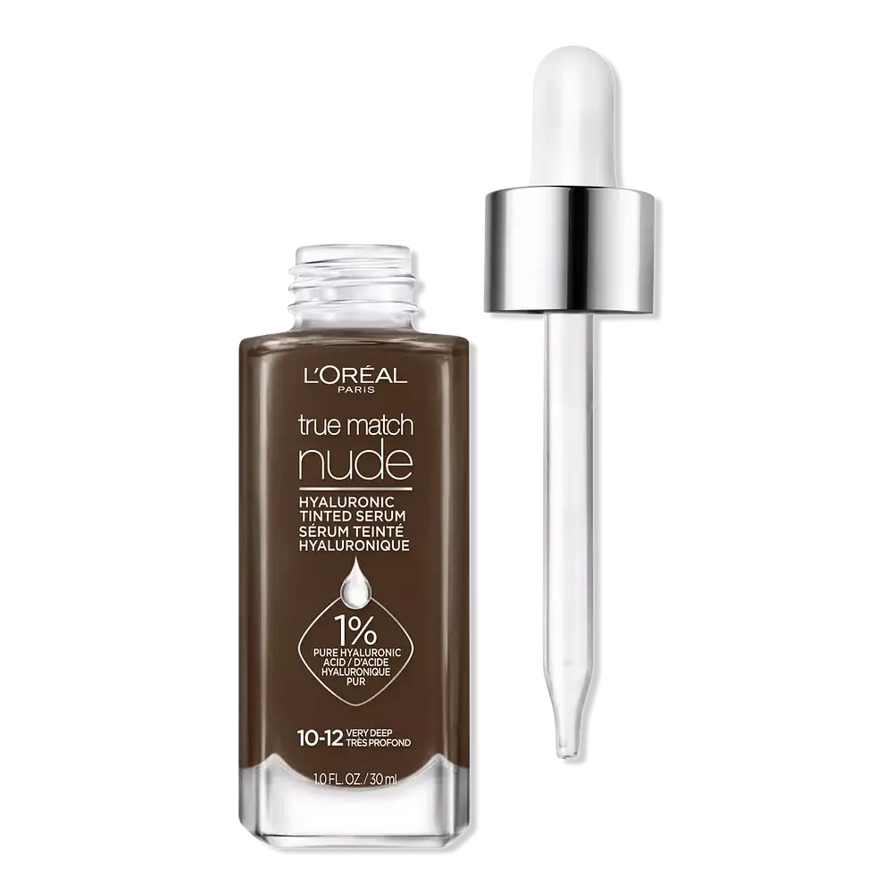 L'Oreal True Match Nude Hyaluronic Tinted Serum 10 12 Very Deep