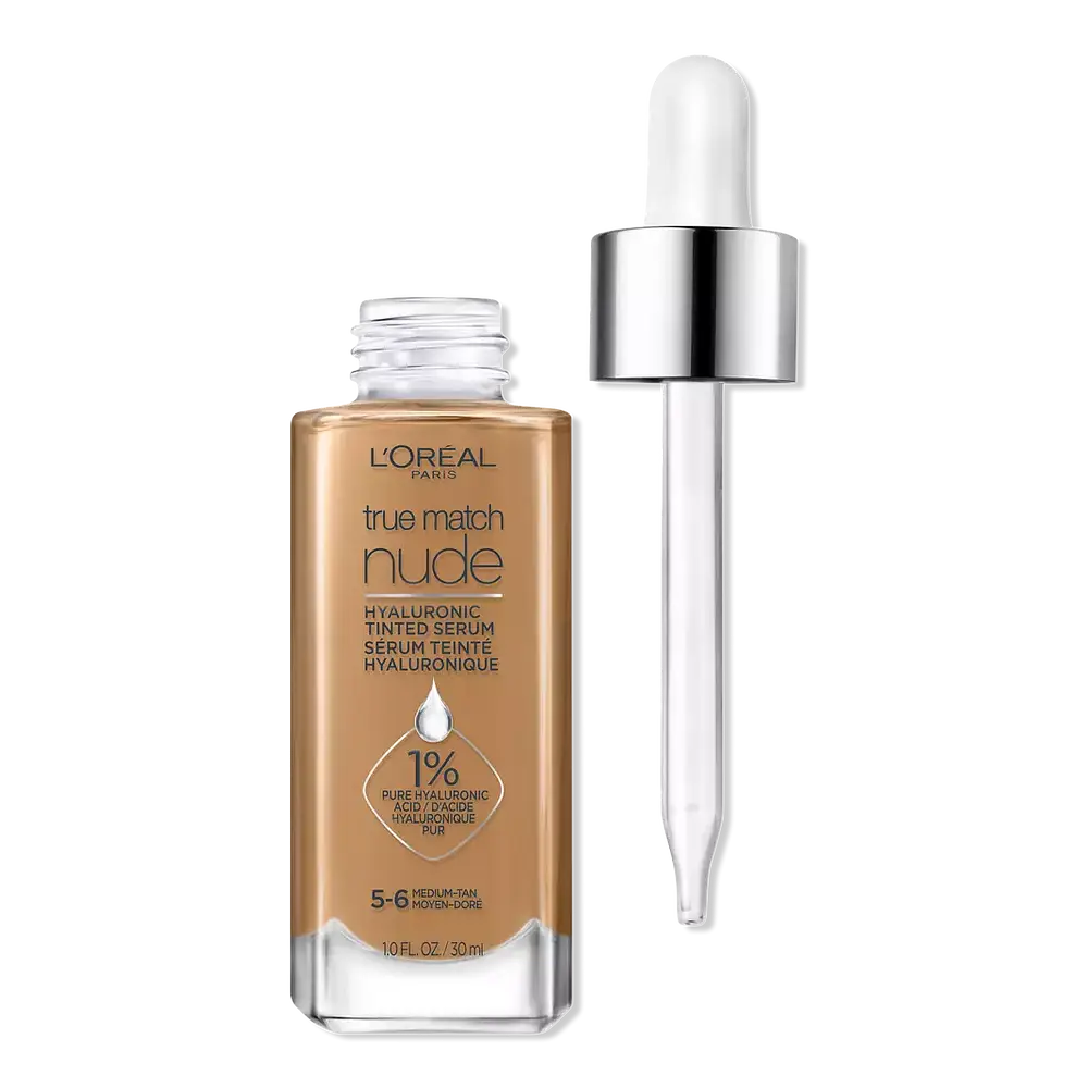 L'Oreal True Match Nude Hyaluronic Tinted Serum 5 6 Medium Tan