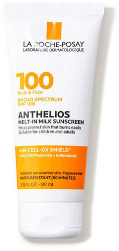 Anthelios Melt-in Milk Body & Face Sunscreen Lotion Broad Spectrum SPF 100