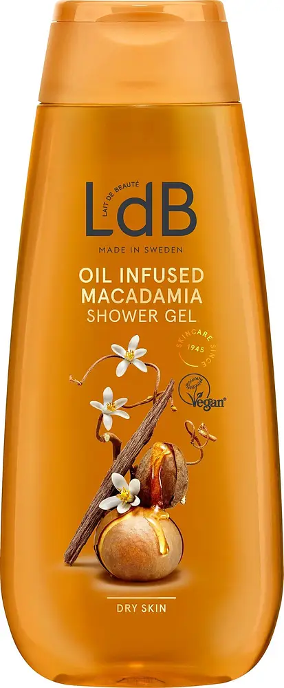 Oil Infused Macademia Shower Gel