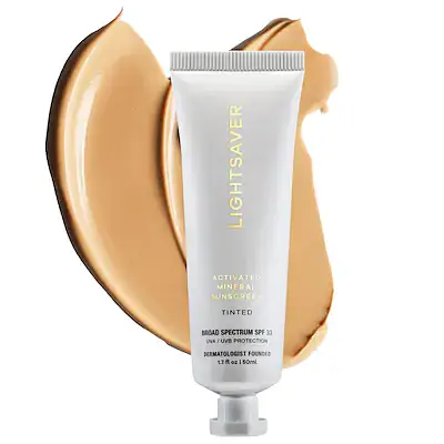 Lightsaver Activated Mineral Sunscreen SPF 33 Tinted