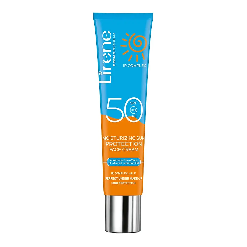 Lirene Moisturizing Sun Protection Face Cream SPF50