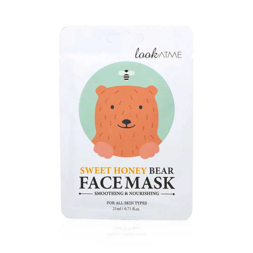 lookATME Face Mask Sweet Honey Bear