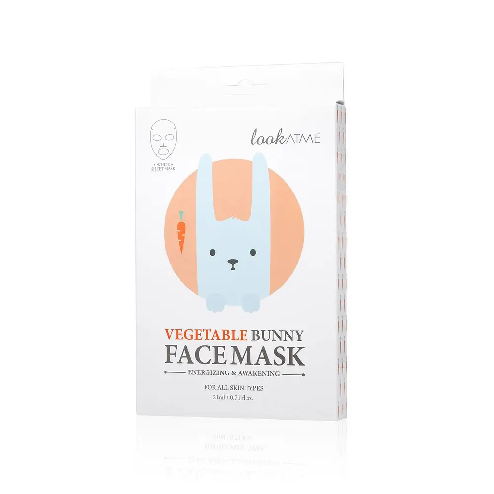 Face Mask Vegetable Bunny