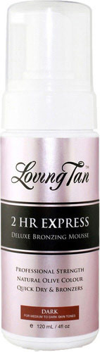 2 HR Express Self Tanning Mousse Dark