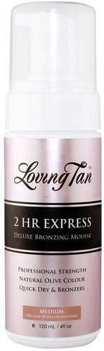 2 HR Express Self Tanning Mousse Medium