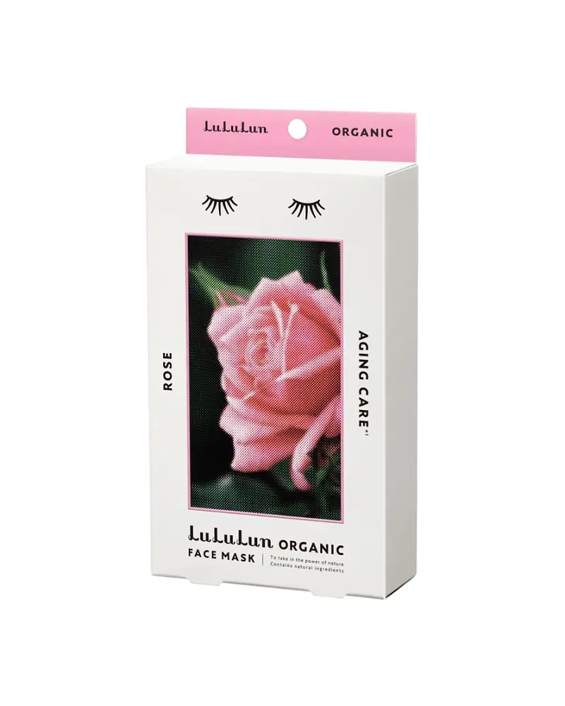 Organic Sheet Mask Rose For Aging Skin