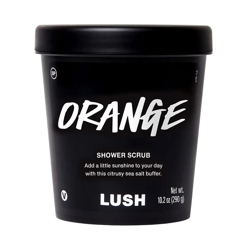 Orange Shower Scrub