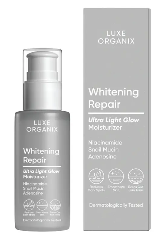 Luxe Organix Whitening Repair Ultra Light Glow Moisturizer