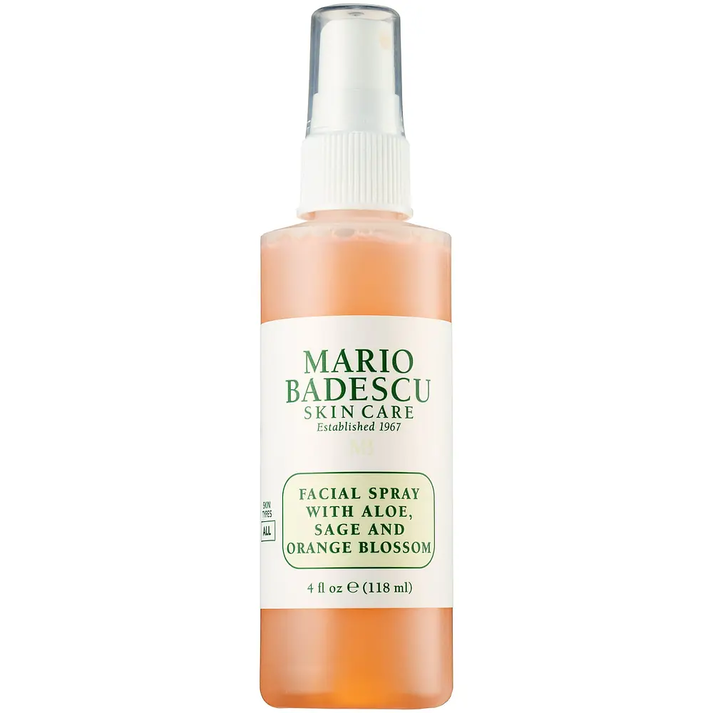 Facial Spray with Aloe, Sage and Orange Blossom