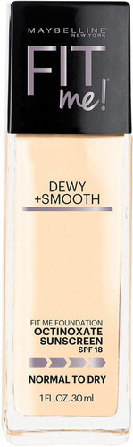 Fit Me Dewy + Smooth Foundation SPF 18