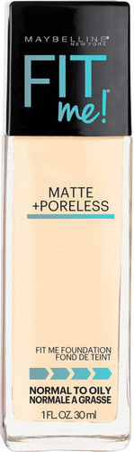 Fit Me Matte + Poreless Liquid Foundation