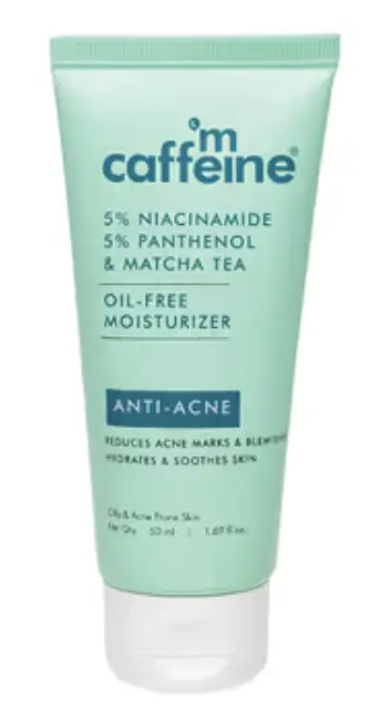 mCaffeine 10% Niacinamide, 5% Panthenol & Matcha Tea Oil-Free Moisturizer