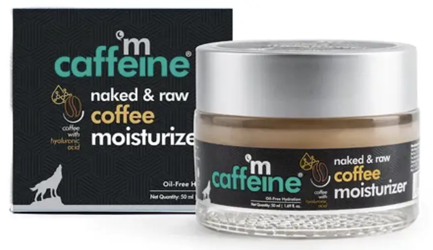 Coffee Oil-Free Face Moisturizer with Hyaluronic Acid - Pro-Vitamin B5