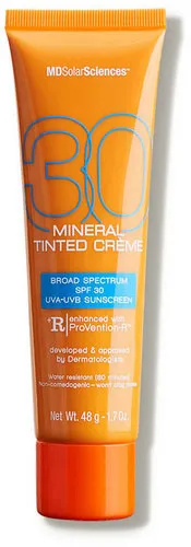 Mineral Tinted Creme SPF 30 Broad Spectrum UVA-UVB Sunscreen