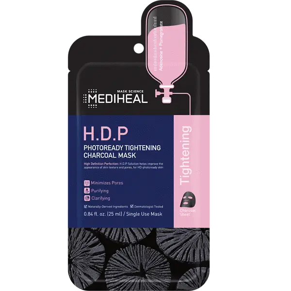 H.D.P Photoready Tightening Charcoal Mask