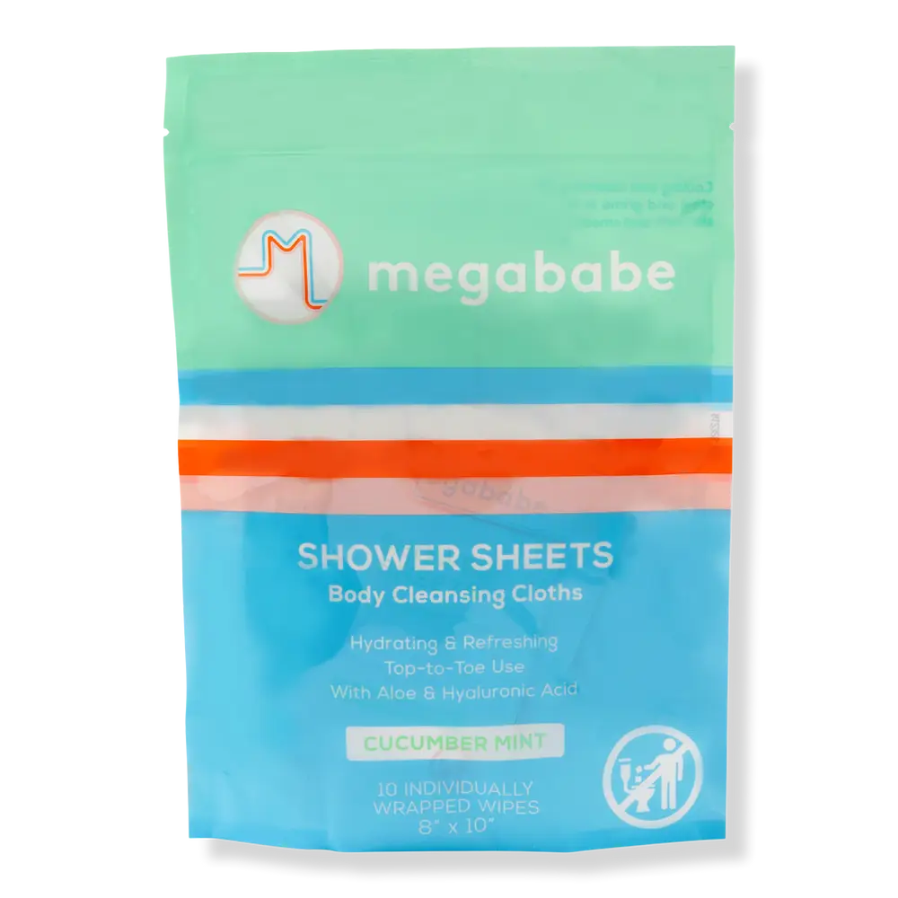 megababe Cucumber Mint Shower Sheets