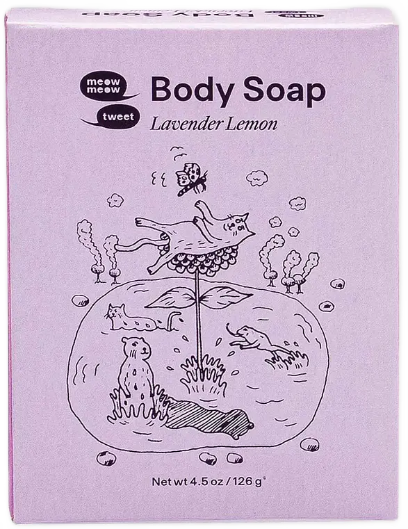 Body Soap Lavender Lemon