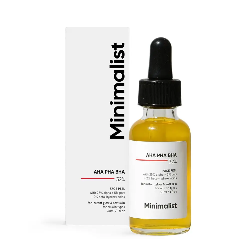 Minimalist AHA PHA BHA 32% Face Peel