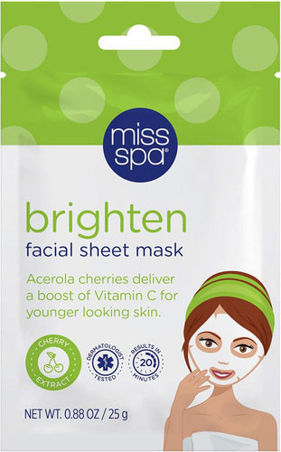 Miss Spa Brighten Facial Sheet Mask