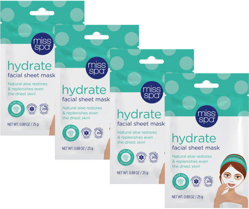 Miss Spa Hydrate Facial Sheet Mask Set