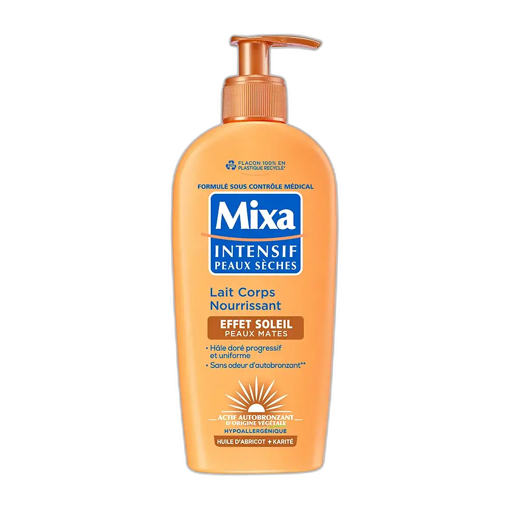 Mixa Lait Corps Nourrissant Effet Soleil Peaux Mates