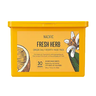 Fresh Herb Origin Daily Rebirth Mask Pack