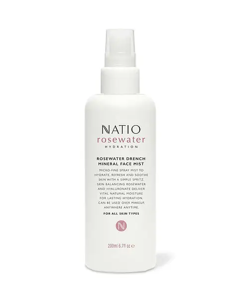 Rosewater Drench Mineral Face Mist