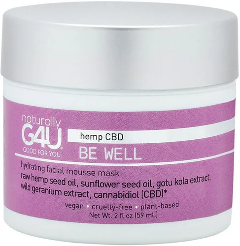 Be Well CBD Hydrating Facial Mousse Mask