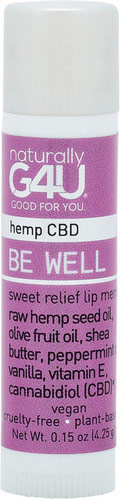 Naturally G4U Be Well CBD Sweet Relief Lip Mend