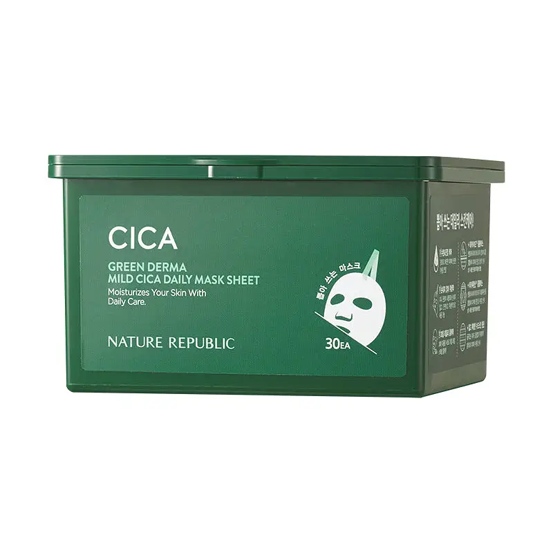 Green Derma Mild Cica Daily Mask Sheet