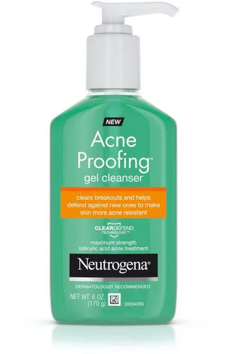 Acne Proofing Gel Facial Cleanser with Salicylic Acid