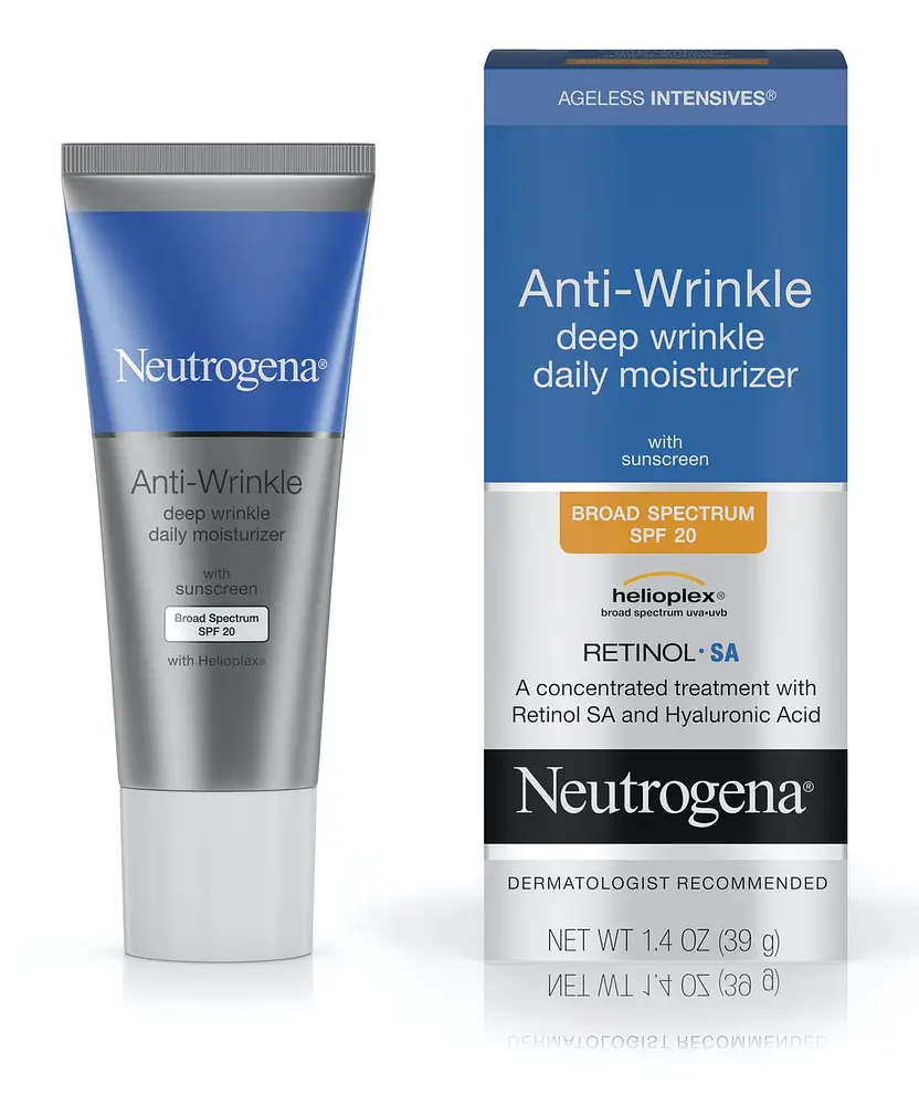 Anti-Wrinkle Deep Wrinkle Daily Moisturizer With Sunscreen