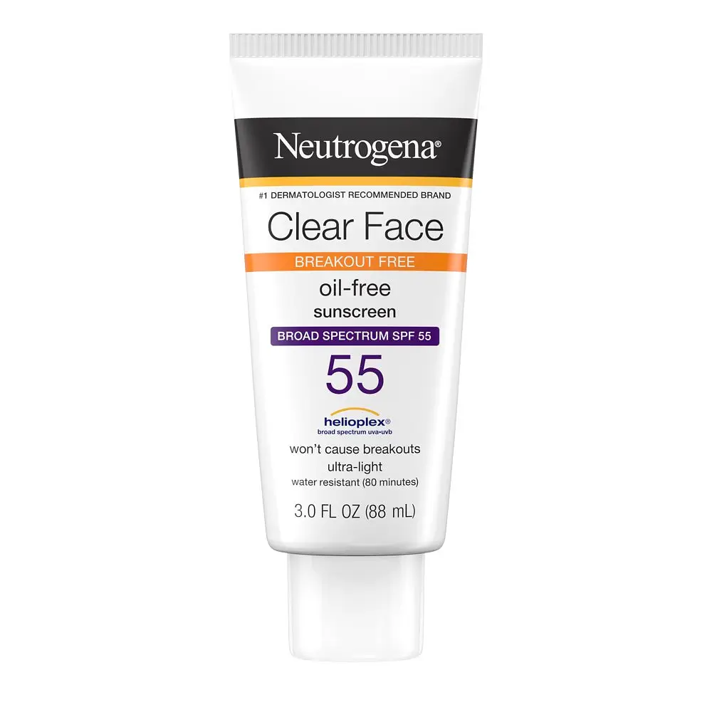 Clear Face Sunscreen Lotion - SPF 55