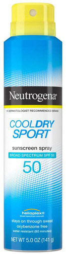 Cool Dry Sport Water-Resistant Sunscreen Spray SPF 50